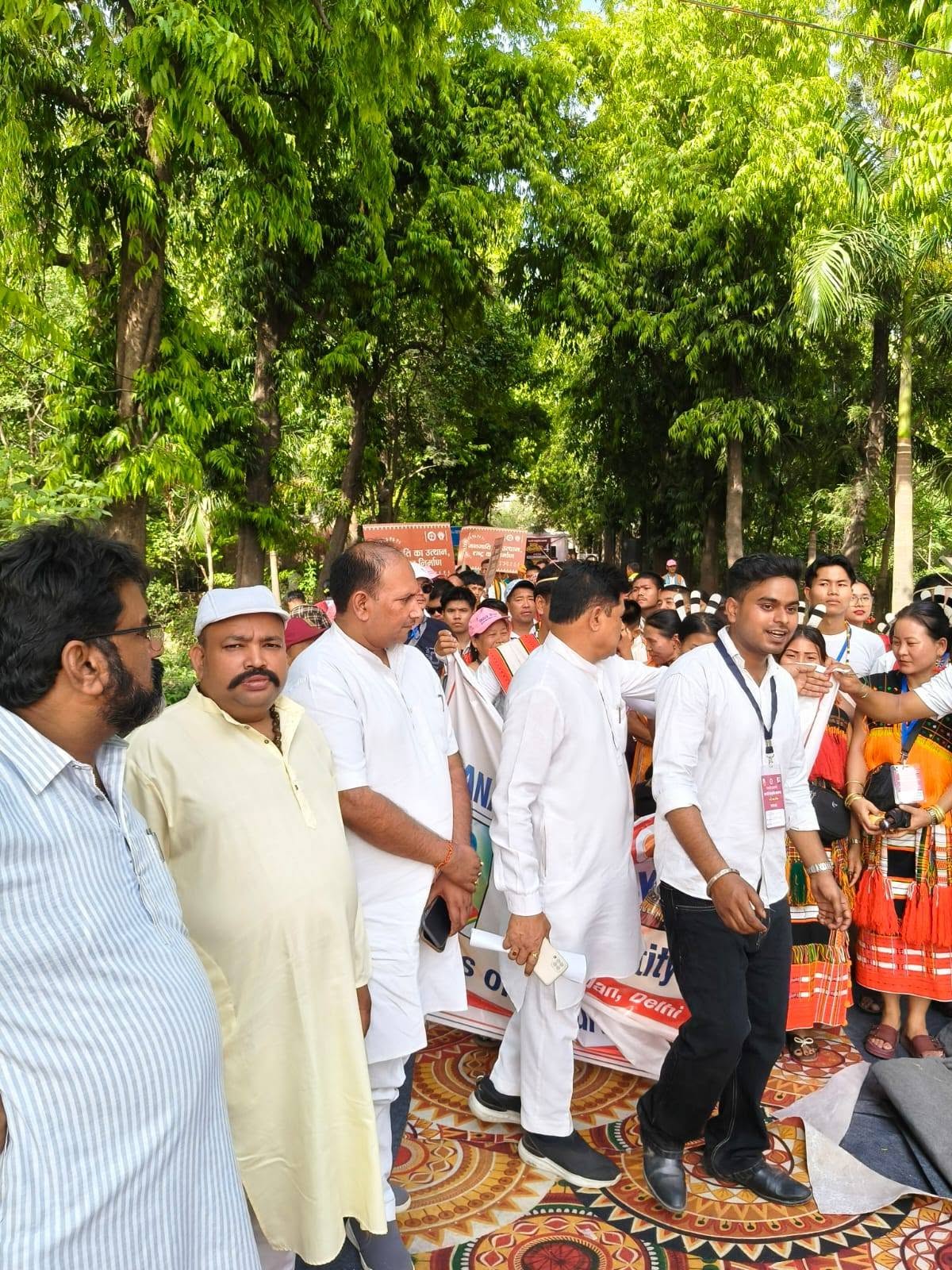 🌿🇮🇳 विशाल जनजातीय सांस्कृतिक समागम 2026 – लाल किला मैदान, दिल्ली 🇮🇳🌿 — Photo 1 – Festival Celebration activity by Purvanchal Morcha