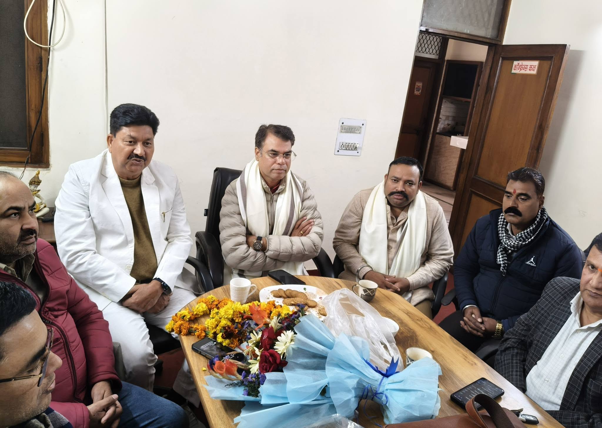 जिला बैठक – Meeting activity by Purvanchal Morcha